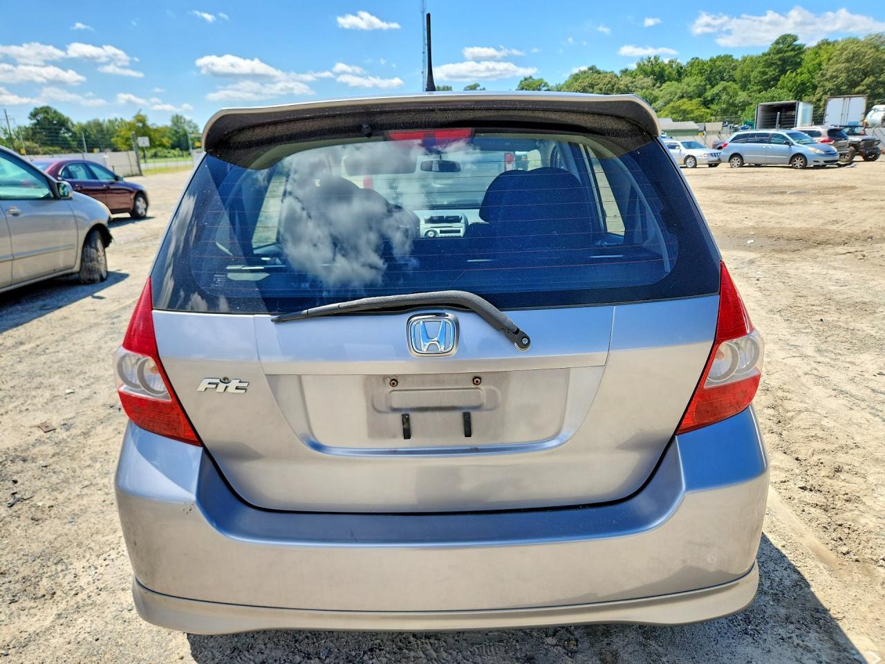 2008 Honda Fit Sport Серебряный vin: JHMGD386X8S044602
