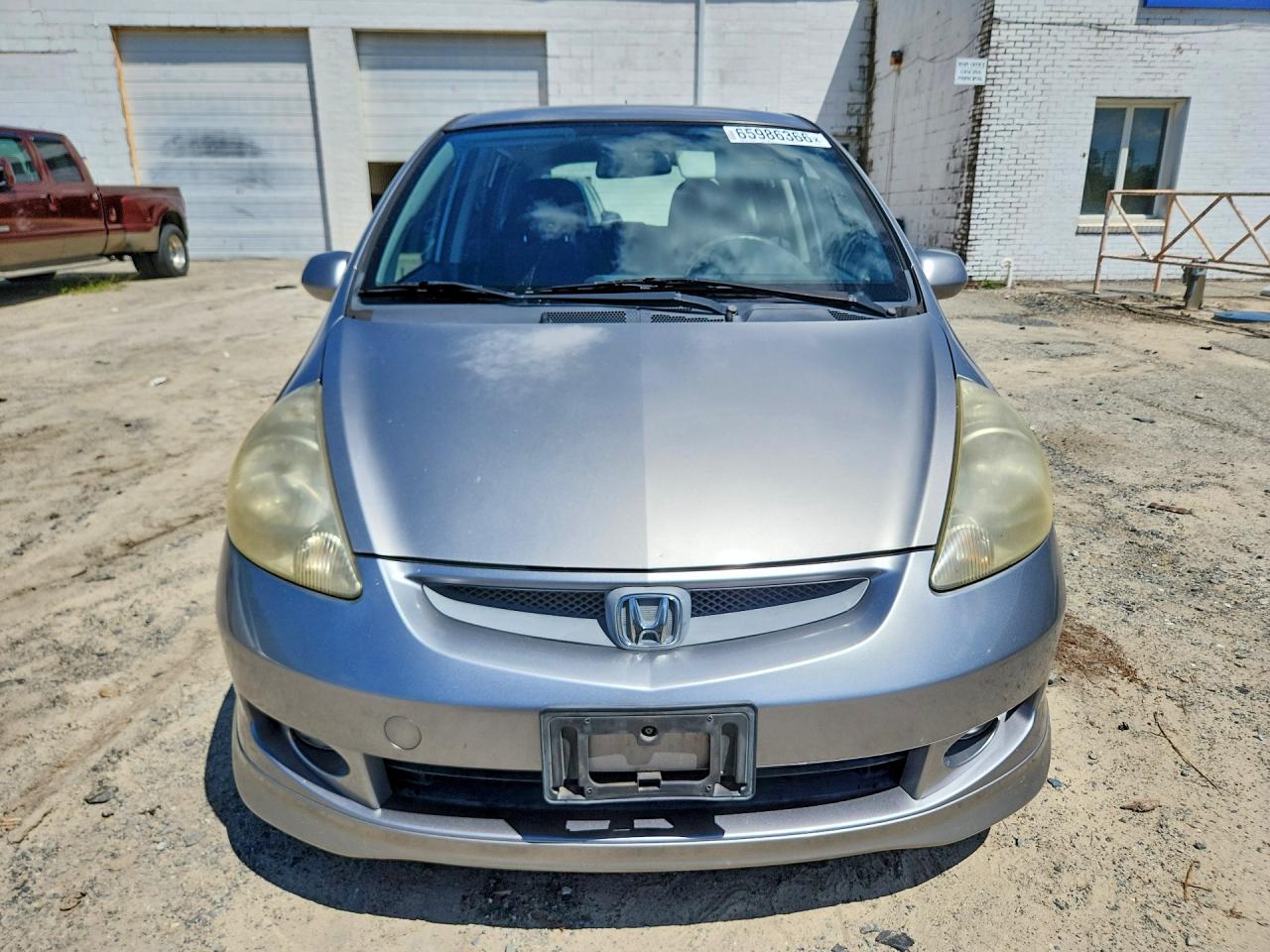 2008 Honda Fit Sport Серебряный vin: JHMGD386X8S044602