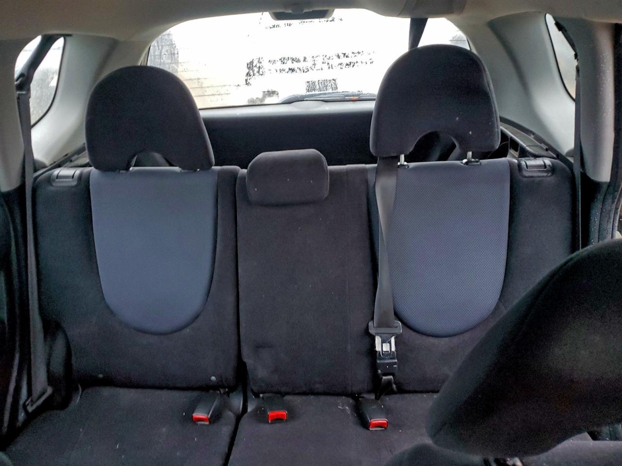 2008 Honda Fit Sport Black vin: JHMGD386X8S057933