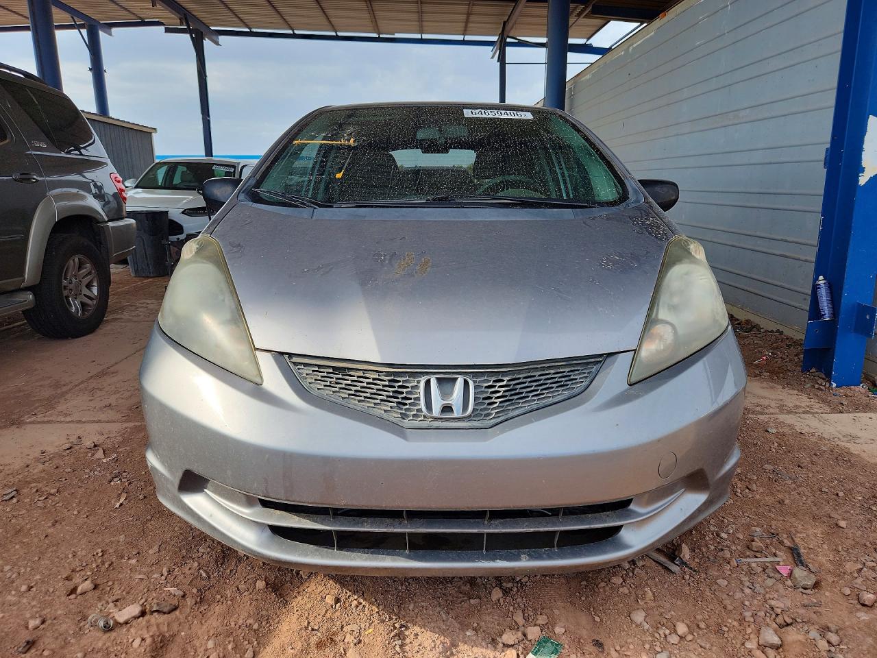 2009 Honda Fit Silver vin: JHMGE87209S048006