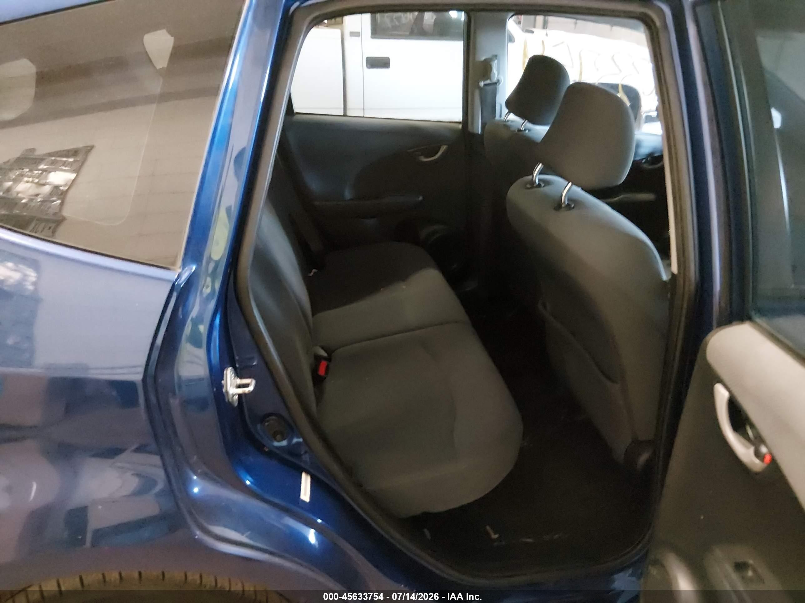 2009 Honda Fit   Blue vin: JHMGE87249C002348