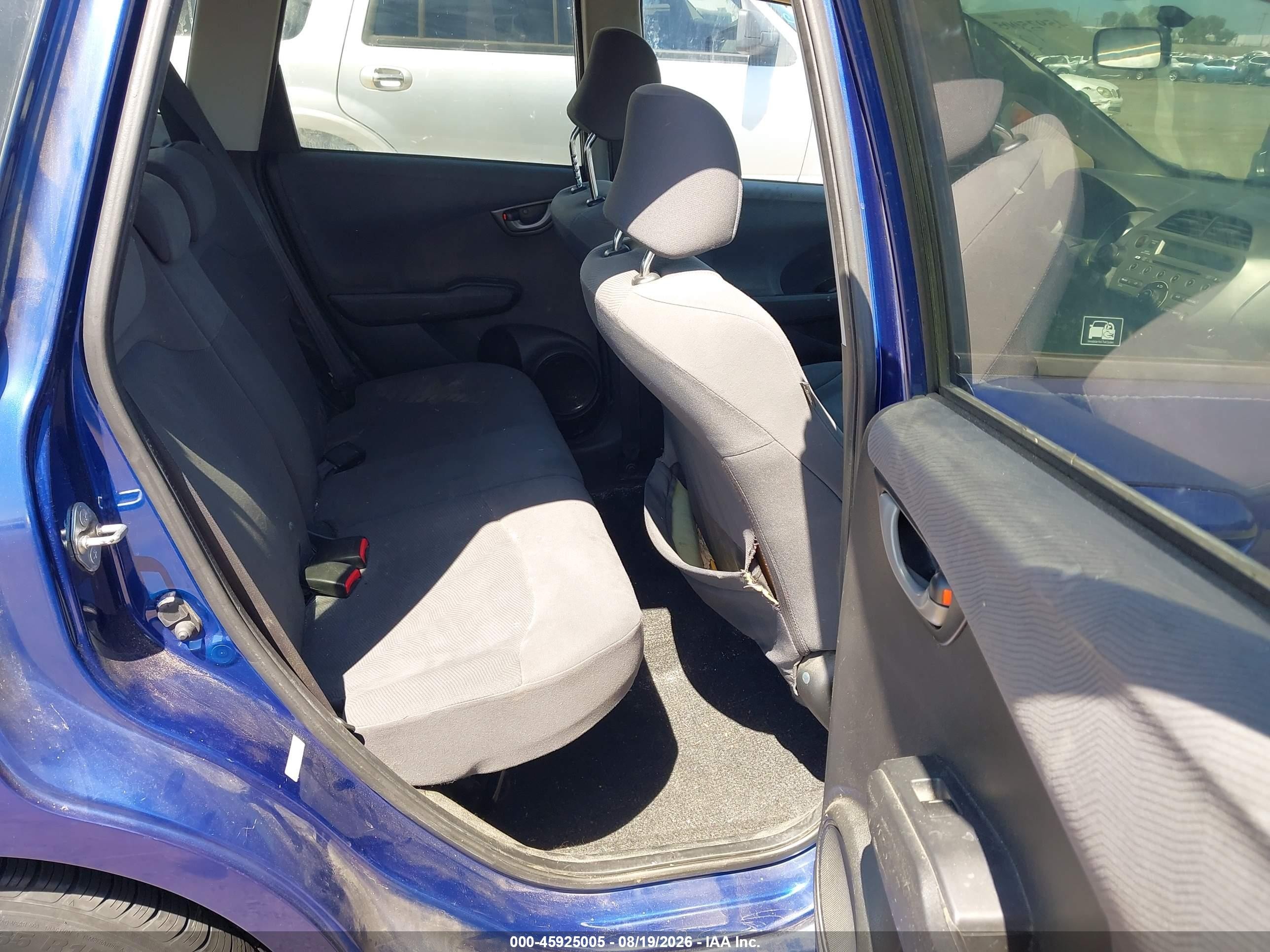 2009 Honda Fit   Синий vin: JHMGE87259S059907