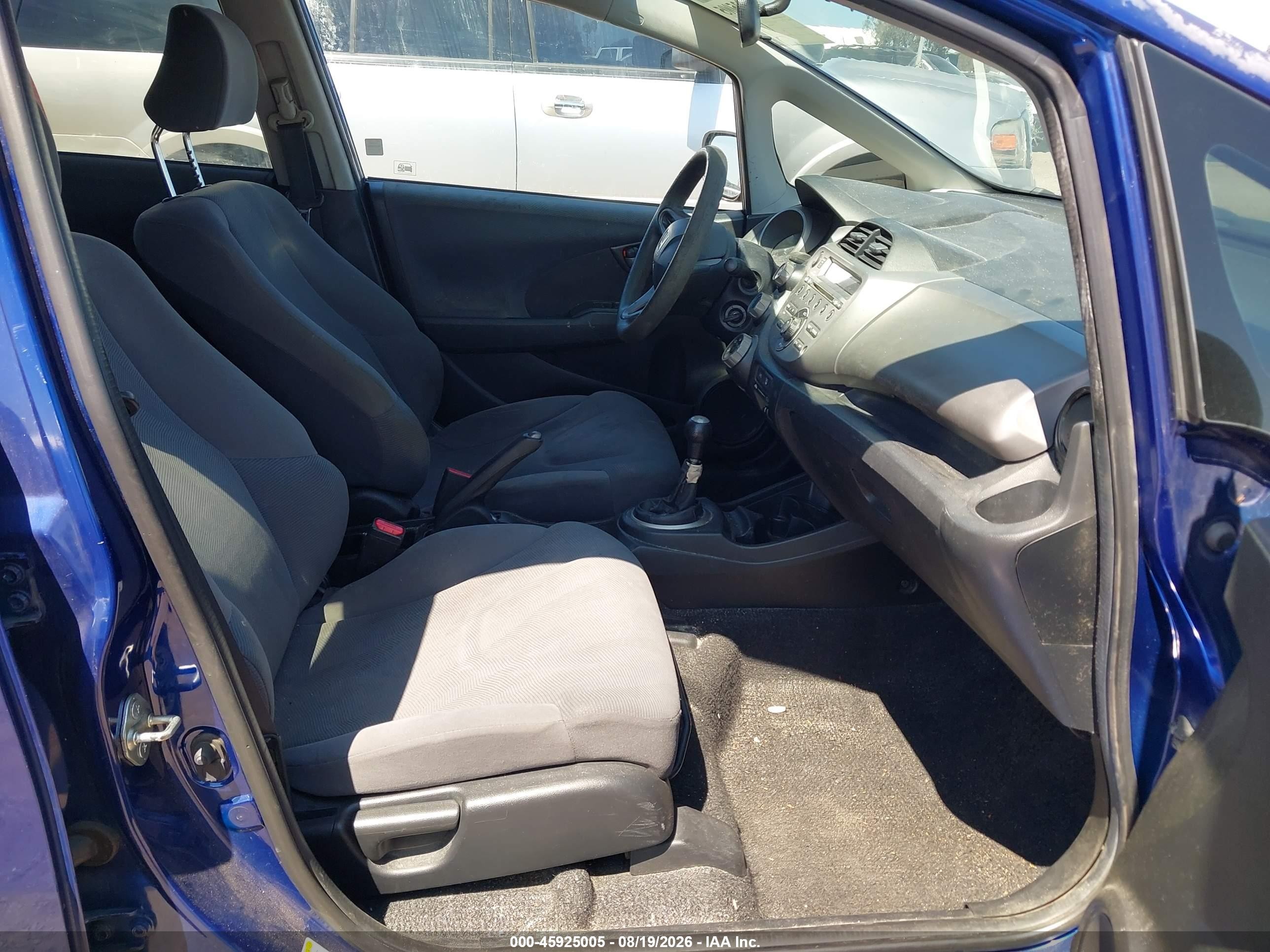 2009 Honda Fit   Синий vin: JHMGE87259S059907