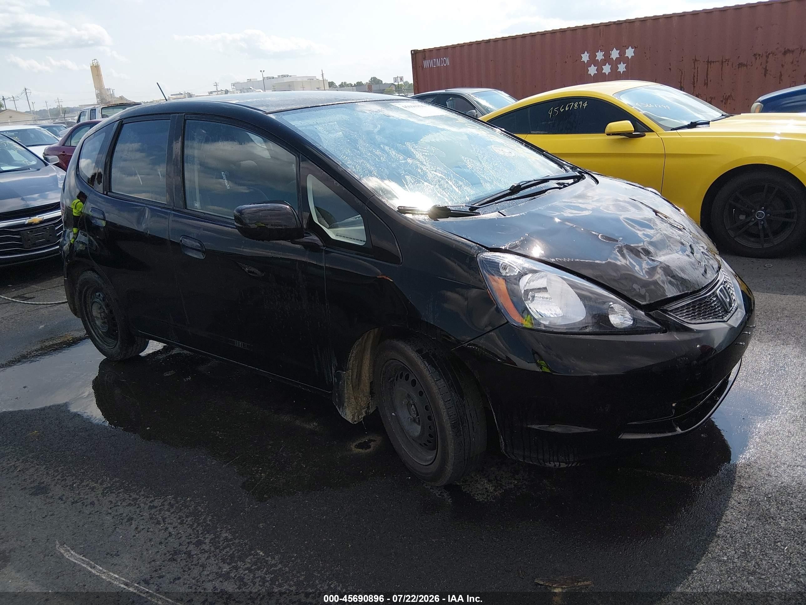 2009 Honda Fit   Black vin: JHMGE87269S048060