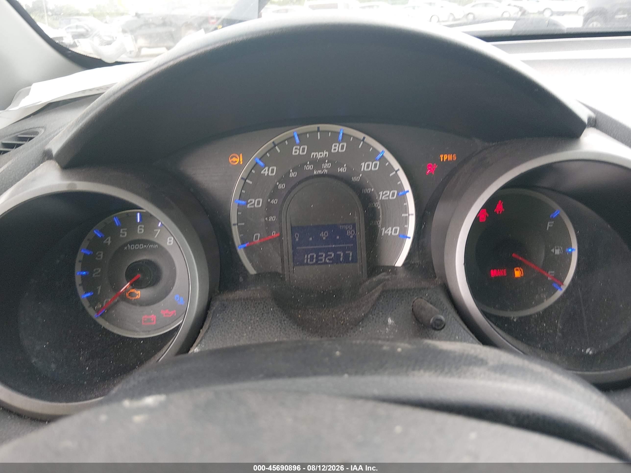 2009 Honda Fit   Black vin: JHMGE87269S048060