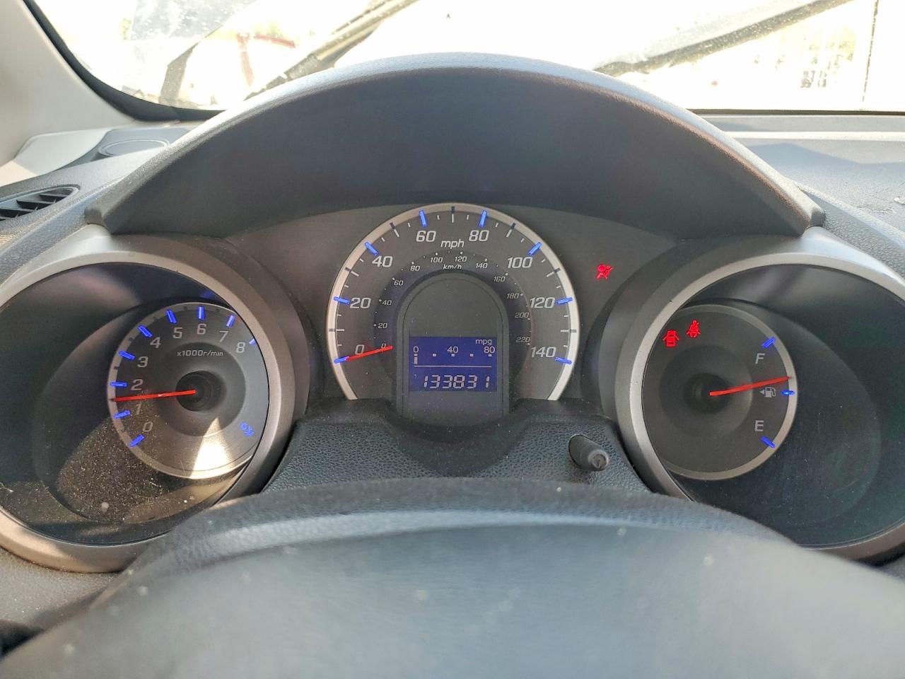2009 Honda Fit Black vin: JHMGE87299S040888