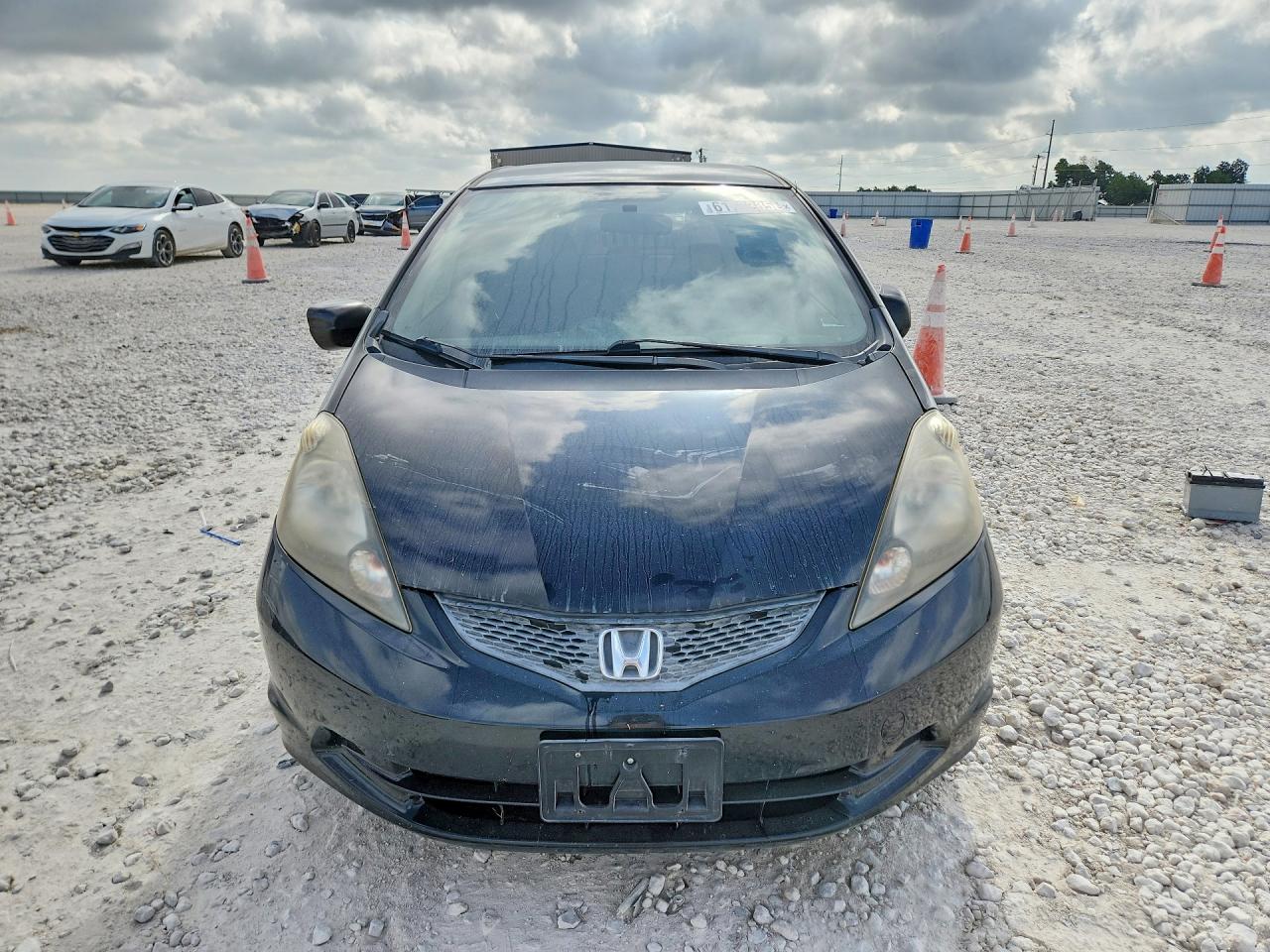 2009 Honda Fit Black vin: JHMGE872X9S071261