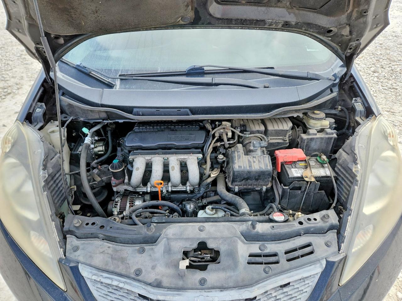 2009 Honda Fit Black vin: JHMGE872X9S071261