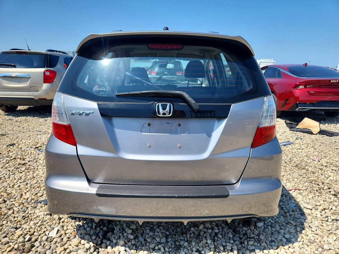 2009 Honda Fit Sport Silver vin: JHMGE87419S058819