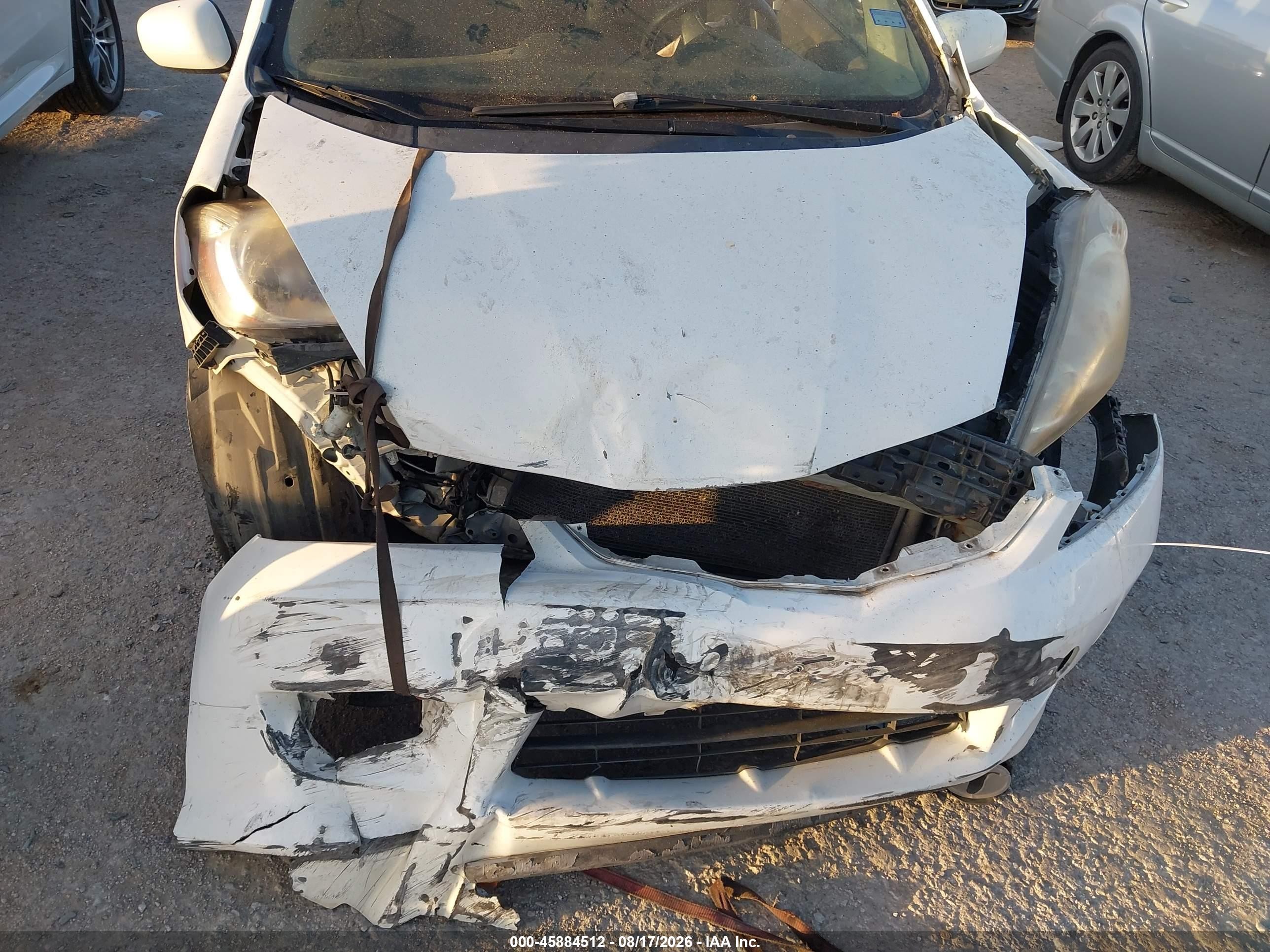 2009 Honda Fit Sport White vin: JHMGE87429C007033