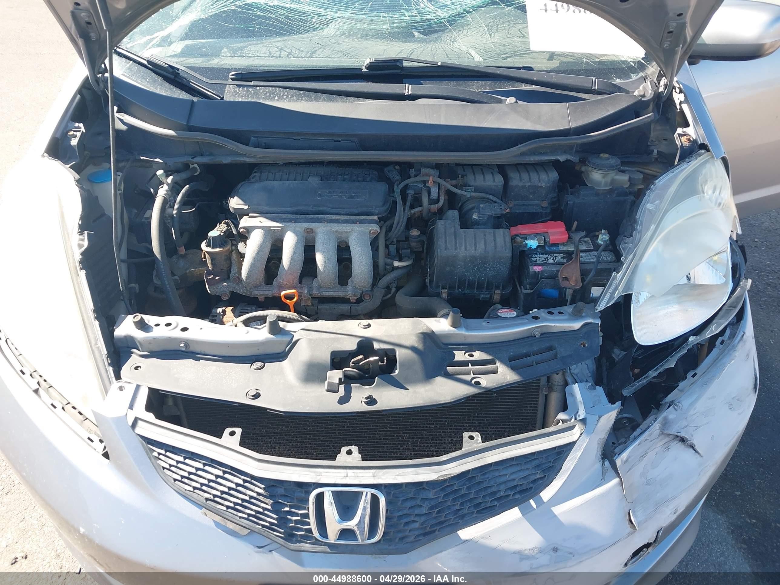 2009 Honda Fit Sport Silver vin: JHMGE87429S056691