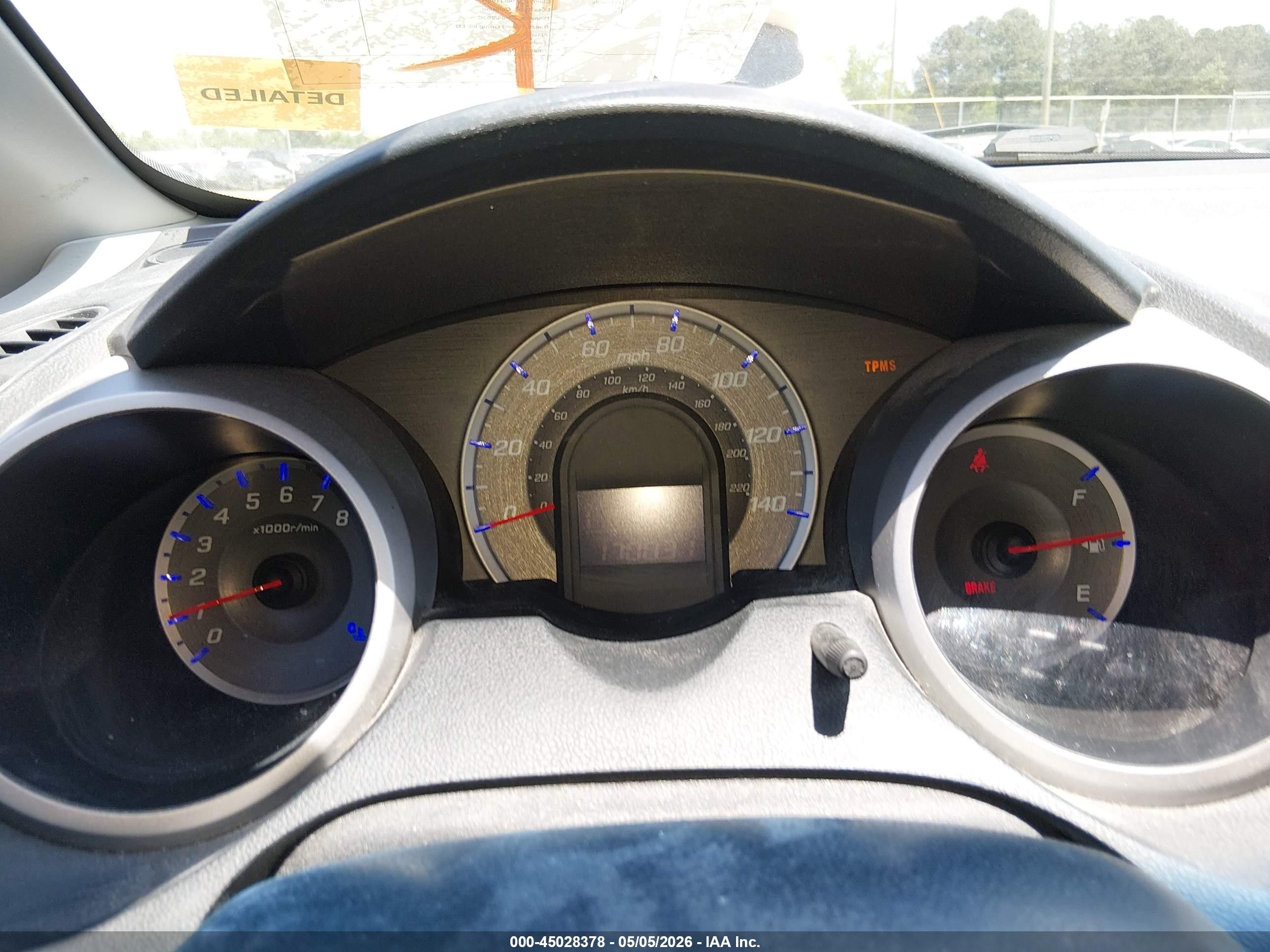 2009 Honda Fit Sport Orange vin: JHMGE87429S072485