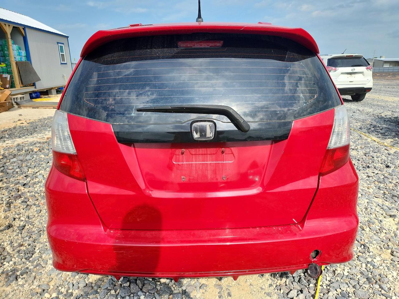 2009 Honda Fit Sport Red vin: JHMGE87439S033033