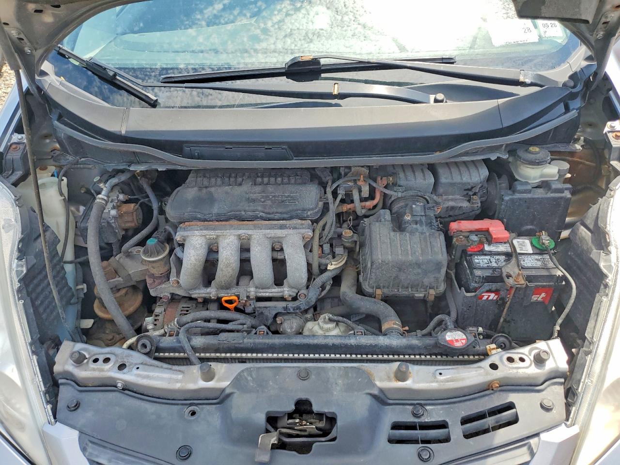 2009 Honda Fit Sport Серебряный vin: JHMGE87439S074391