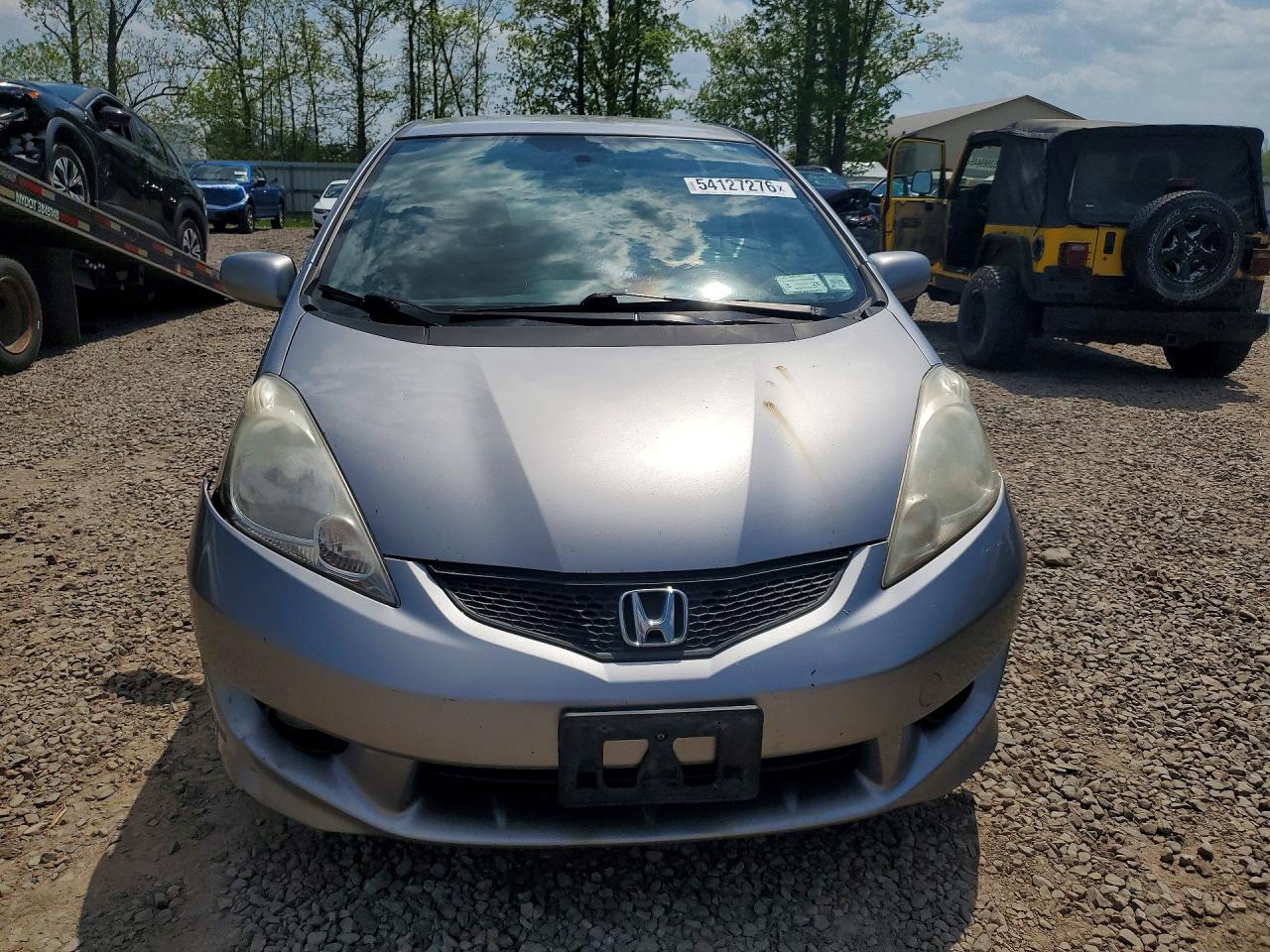 2009 Honda Fit Sport Серебряный vin: JHMGE87439S074391