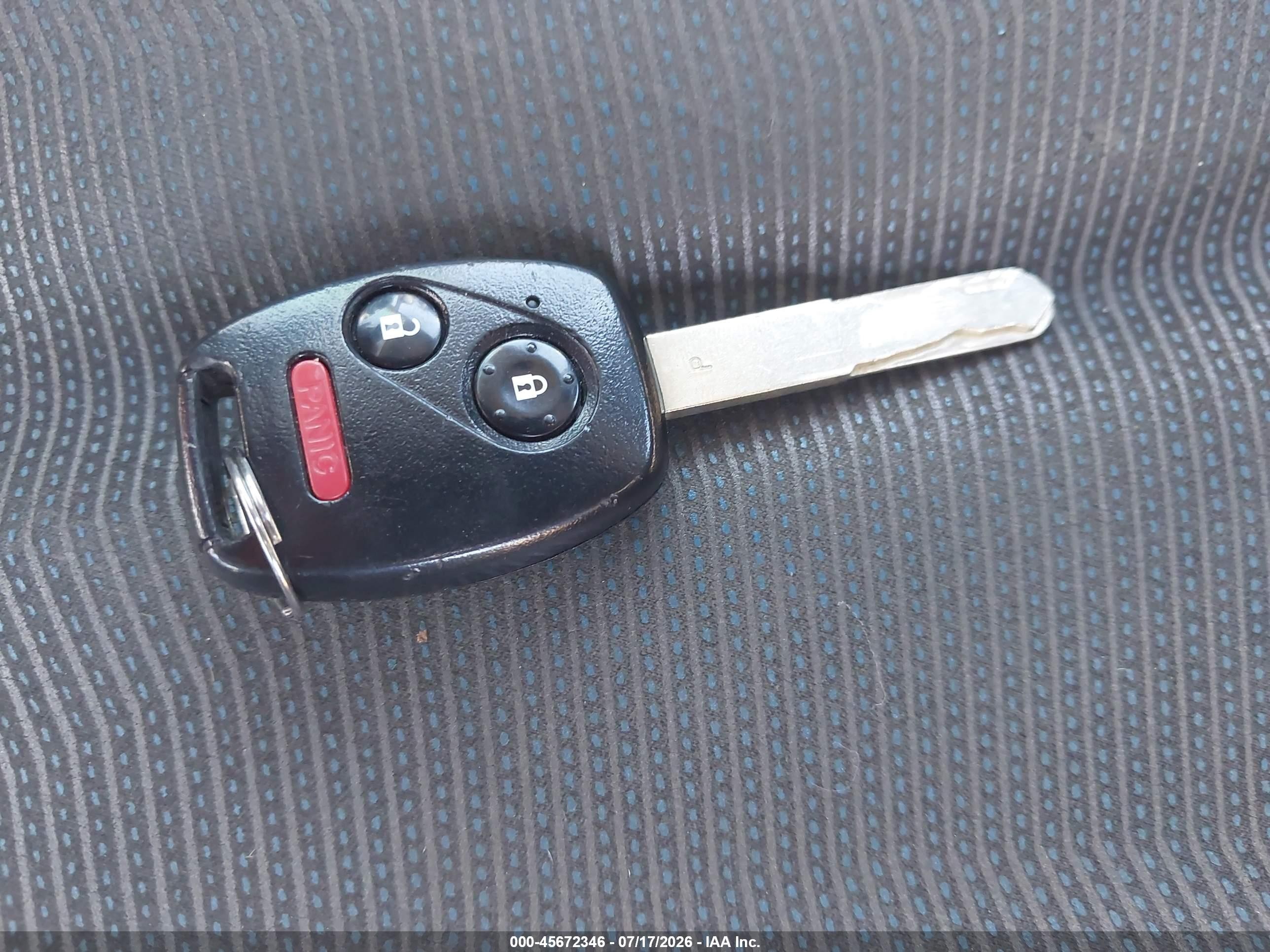 2009 Honda Fit Sport Red vin: JHMGE87449S004494