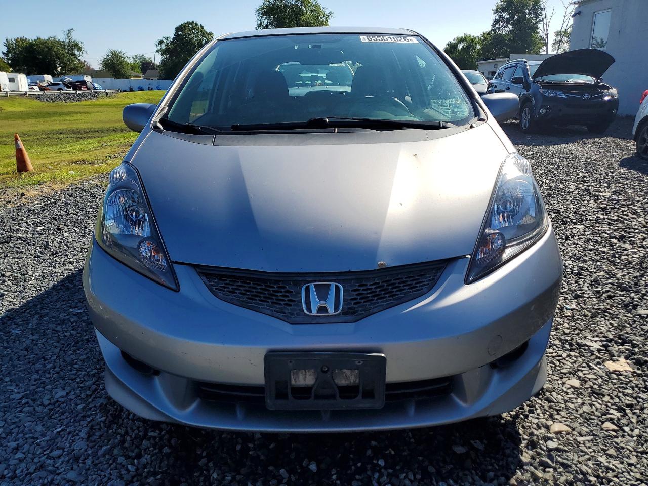 2009 Honda Fit Sport Серый vin: JHMGE87449S014961