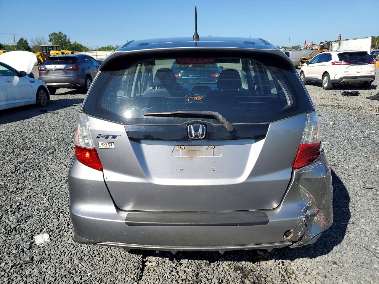2009 Honda Fit Sport Серый vin: JHMGE87449S014961