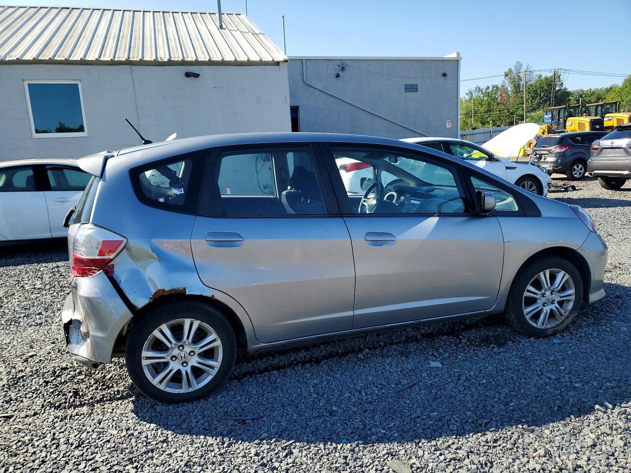 2009 Honda Fit Sport Серый vin: JHMGE87449S014961