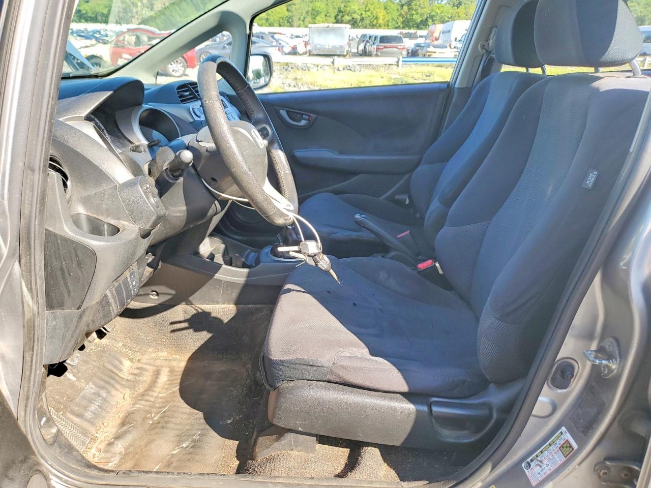 2009 Honda Fit Sport Серый vin: JHMGE87449S014961