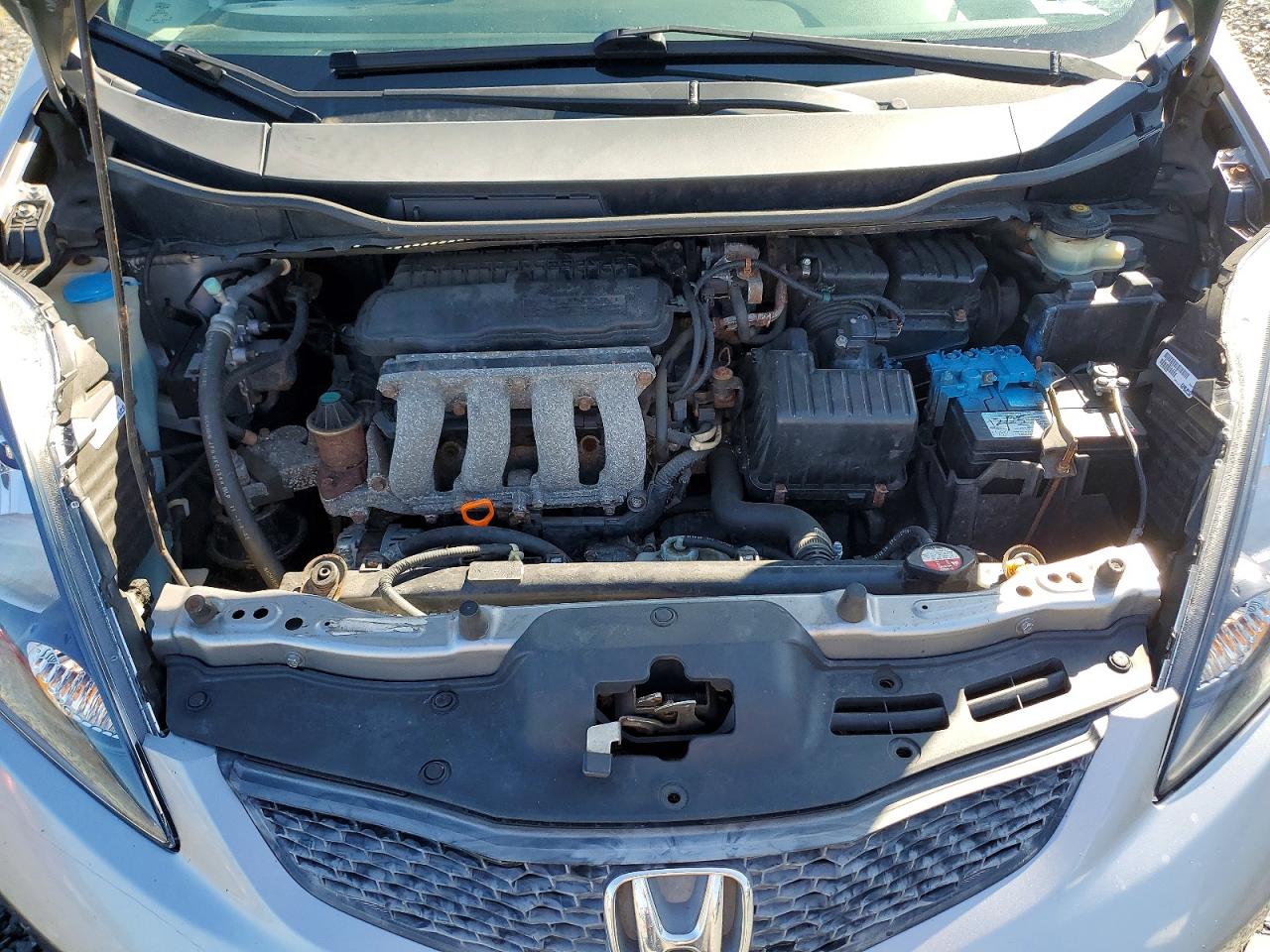 2009 Honda Fit Sport Серый vin: JHMGE87449S014961