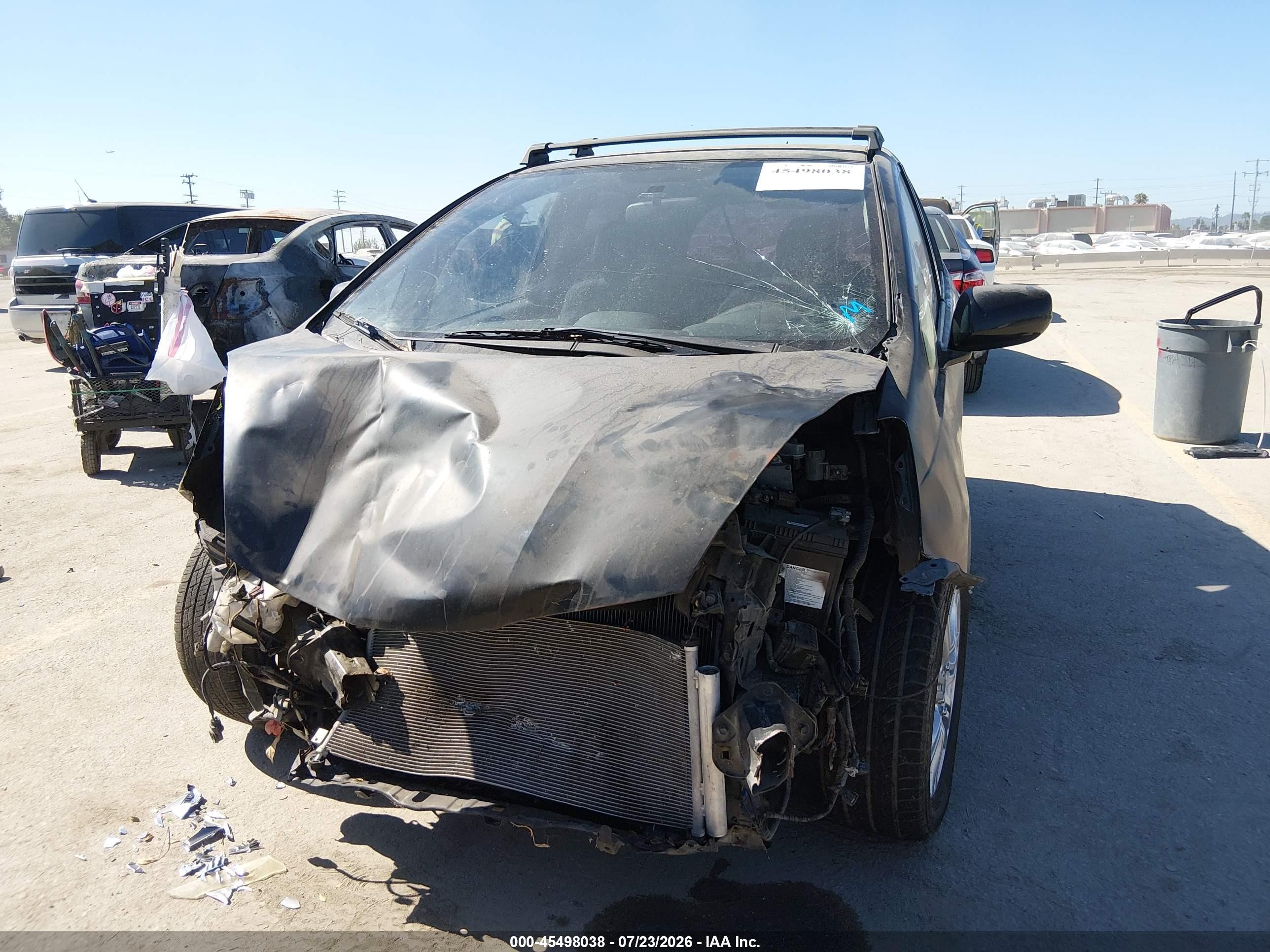 2009 Honda Fit Sport Black vin: JHMGE87459S017738