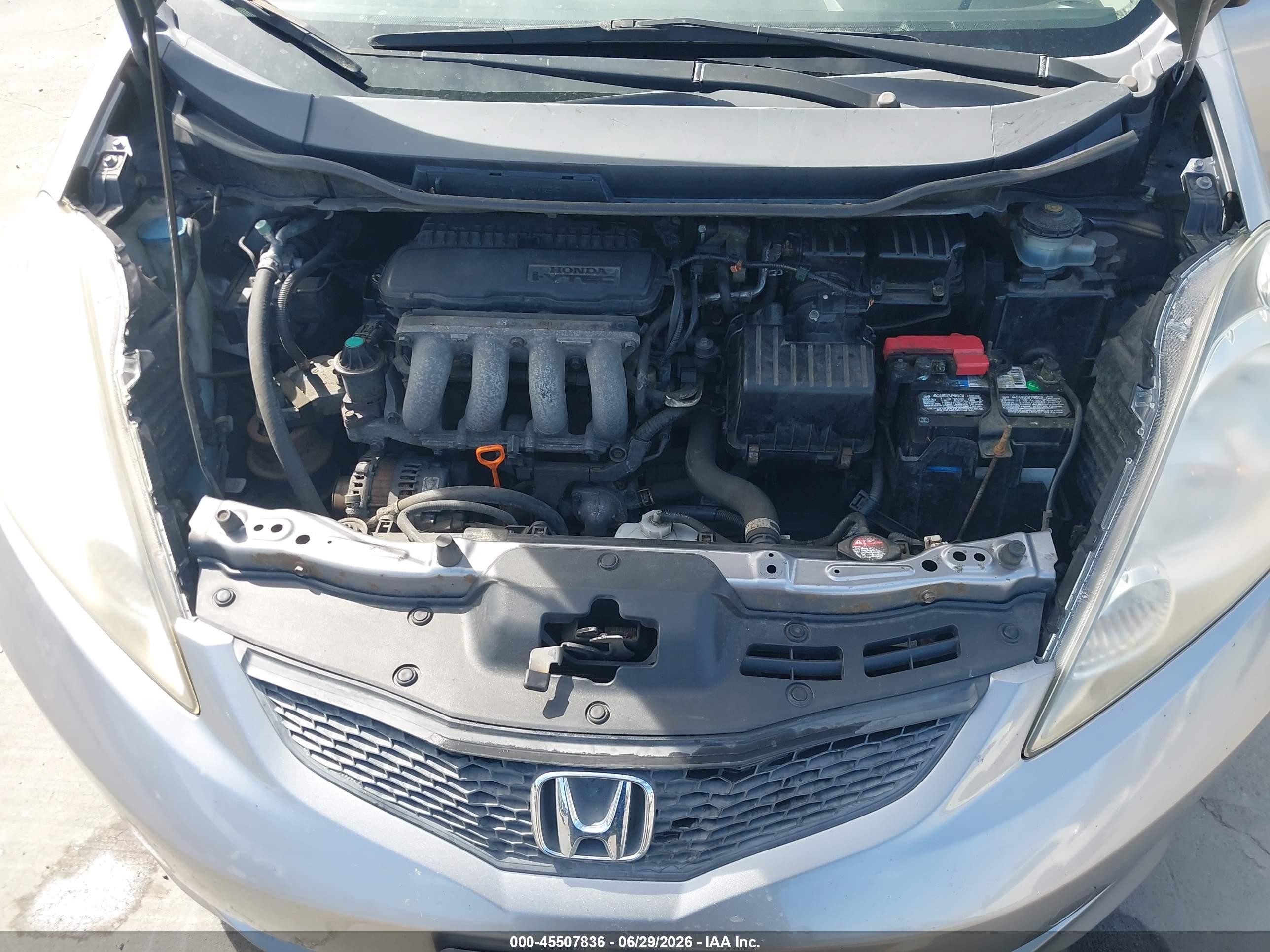 2009 Honda Fit Sport Gray vin: JHMGE87459S022065