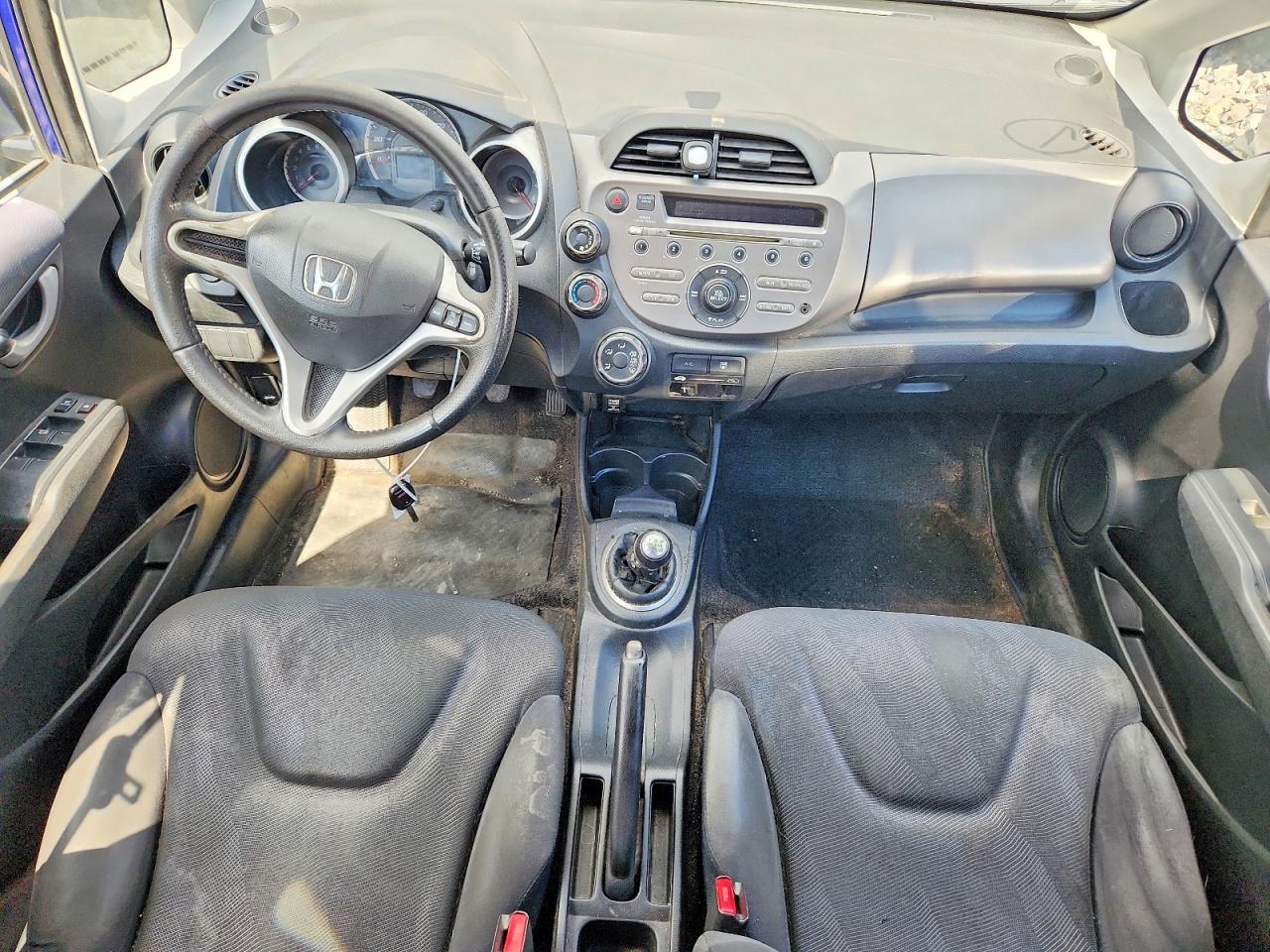 2009 Honda Fit Sport Blue vin: JHMGE87469S001046