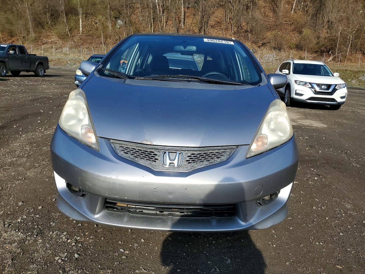 2009 Honda Fit Sport Silver vin: JHMGE87469S006246