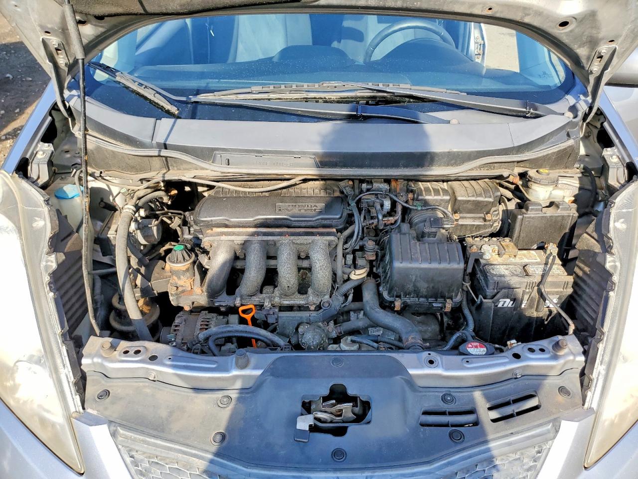 2009 Honda Fit Sport Silver vin: JHMGE87469S006246