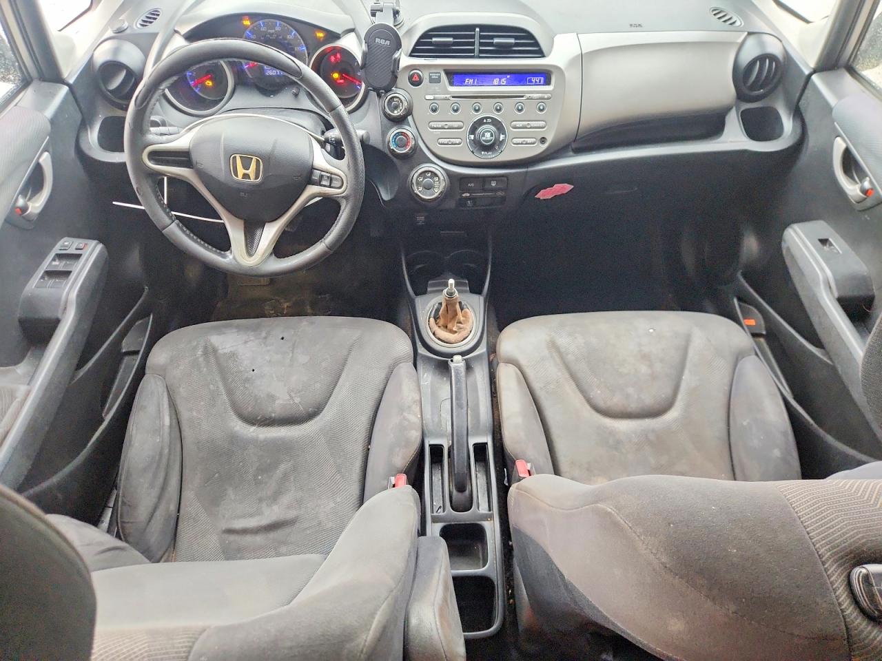 2009 Honda Fit Sport Gray vin: JHMGE87469S059058