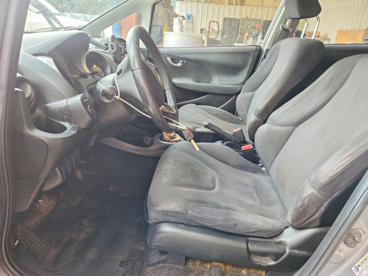 2009 Honda Fit Sport Gray vin: JHMGE87469S059058