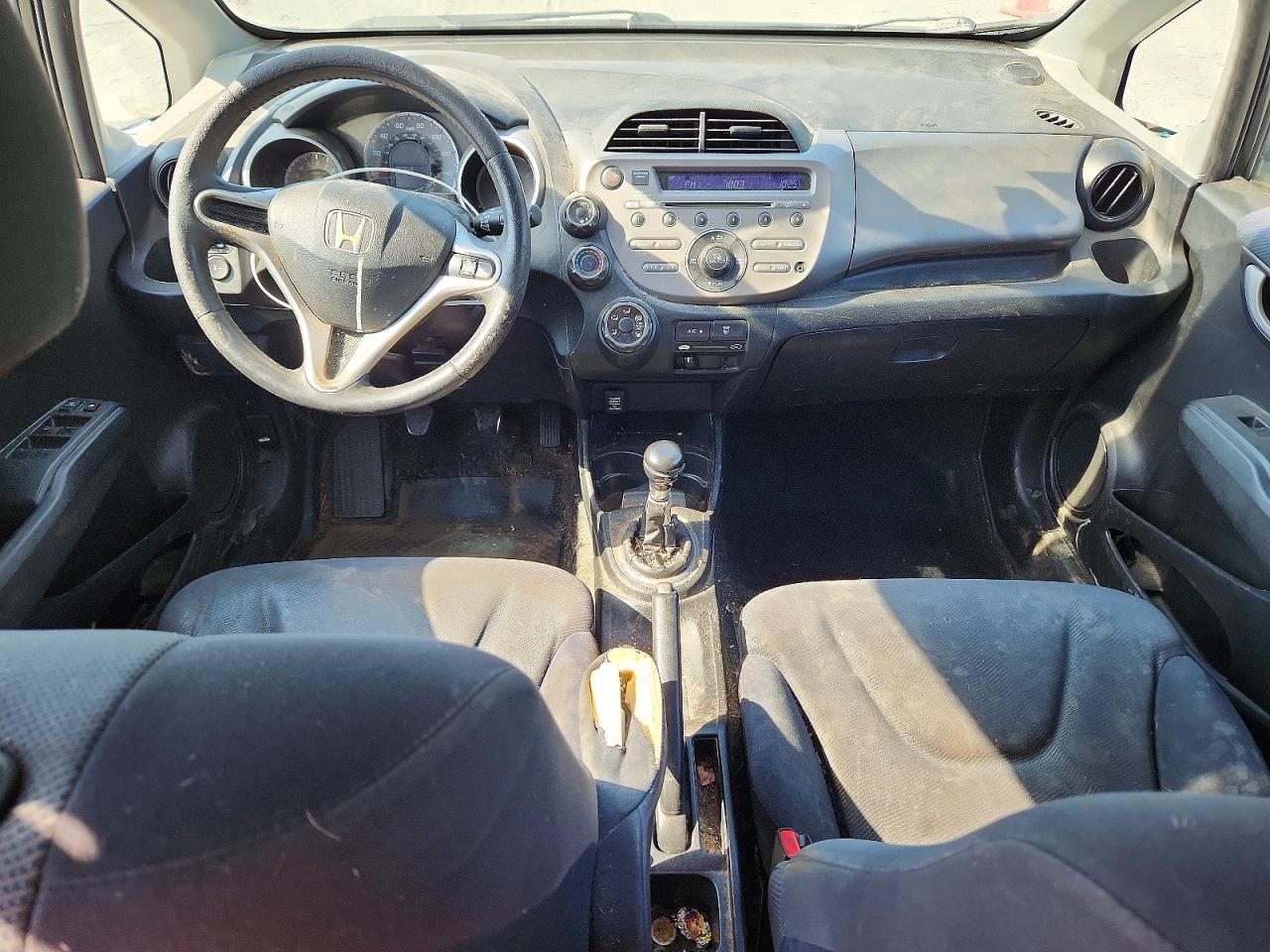2009 Honda Fit Black vin: JHMGE874X9S025642