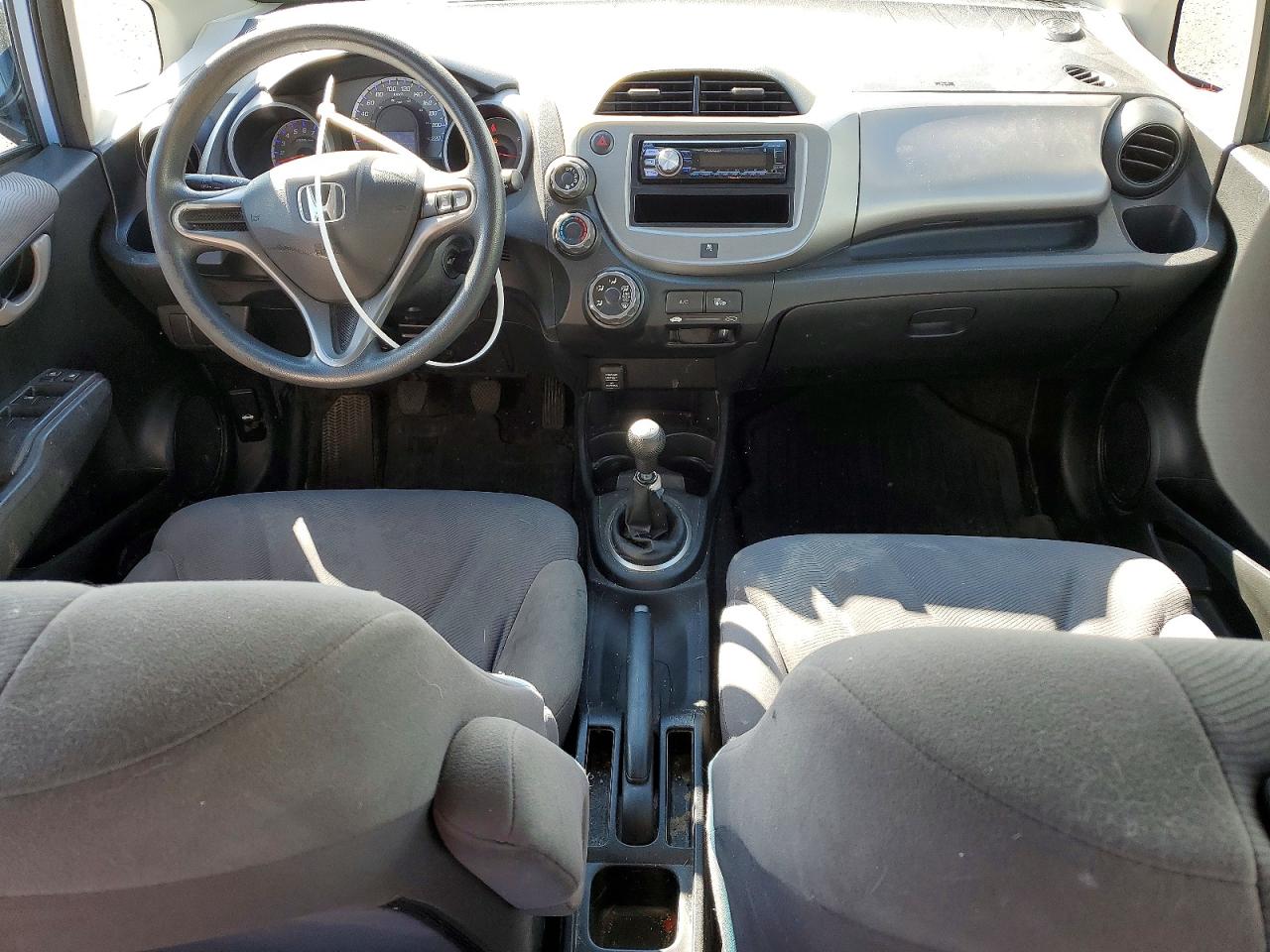 2009 Honda Fit Lx Blue vin: JHMGE87509S805495