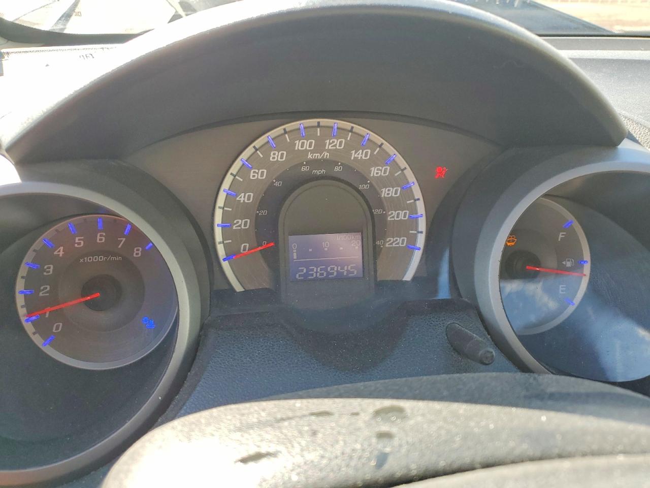 2009 Honda Fit Lx Blue vin: JHMGE87509S805495