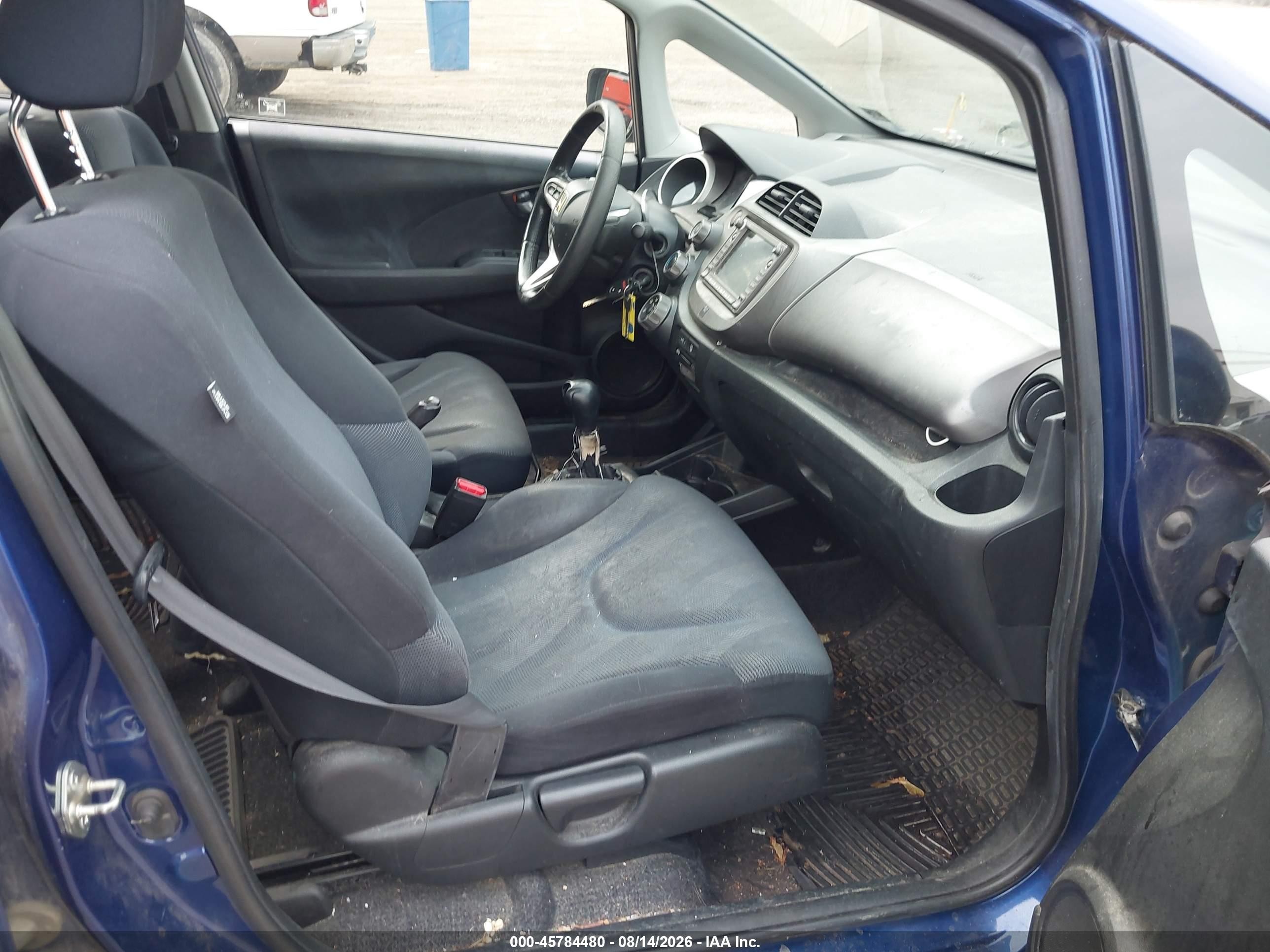 2009 Honda Fit Sport Blue vin: JHMGE87689S051173