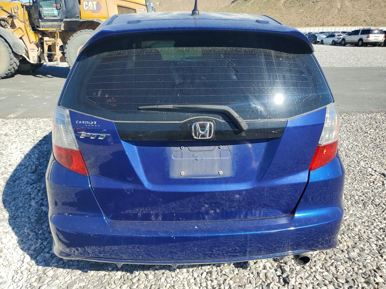 2009 Honda Fit Sport Blue vin: JHMGE876X9S007529