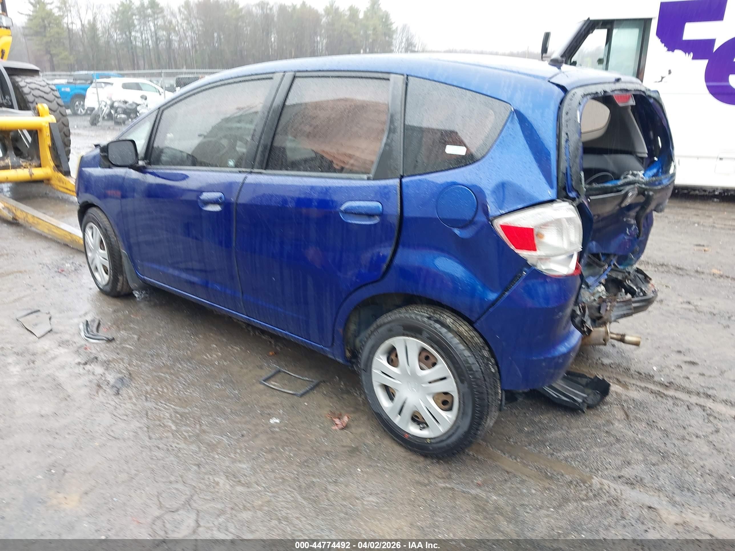 2009 Honda Fit   Blue vin: JHMGE88219S003123