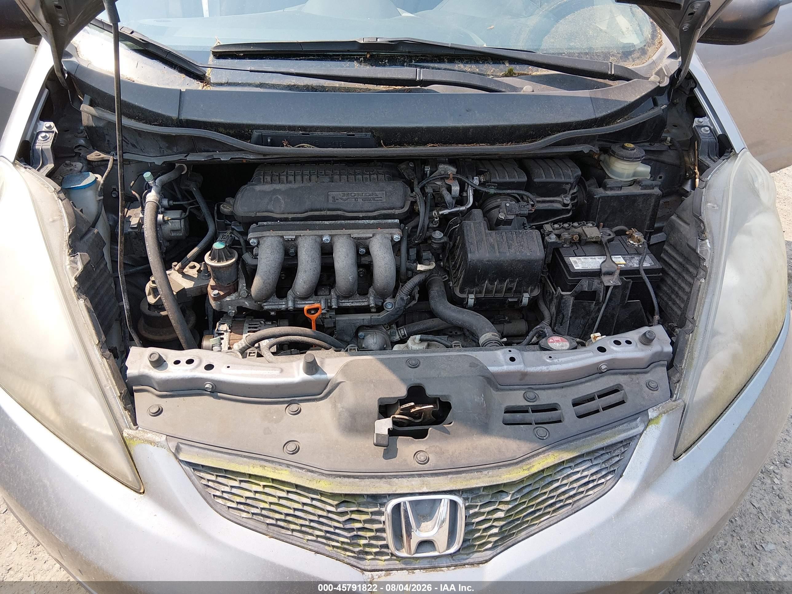 2009 Honda Fit   Gray vin: JHMGE88219S018978