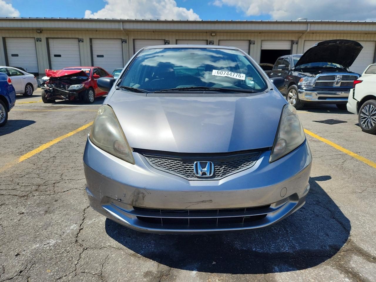 2009 Honda Fit Gray vin: JHMGE88229C002279