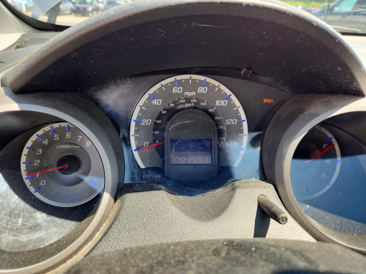 2009 Honda Fit Gray vin: JHMGE88229C002279