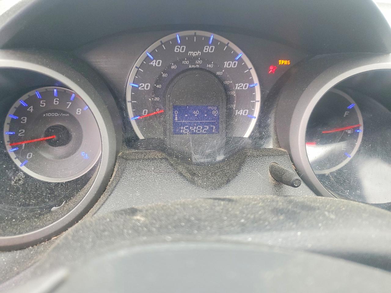 2009 Honda Fit Gray vin: JHMGE88229S048359
