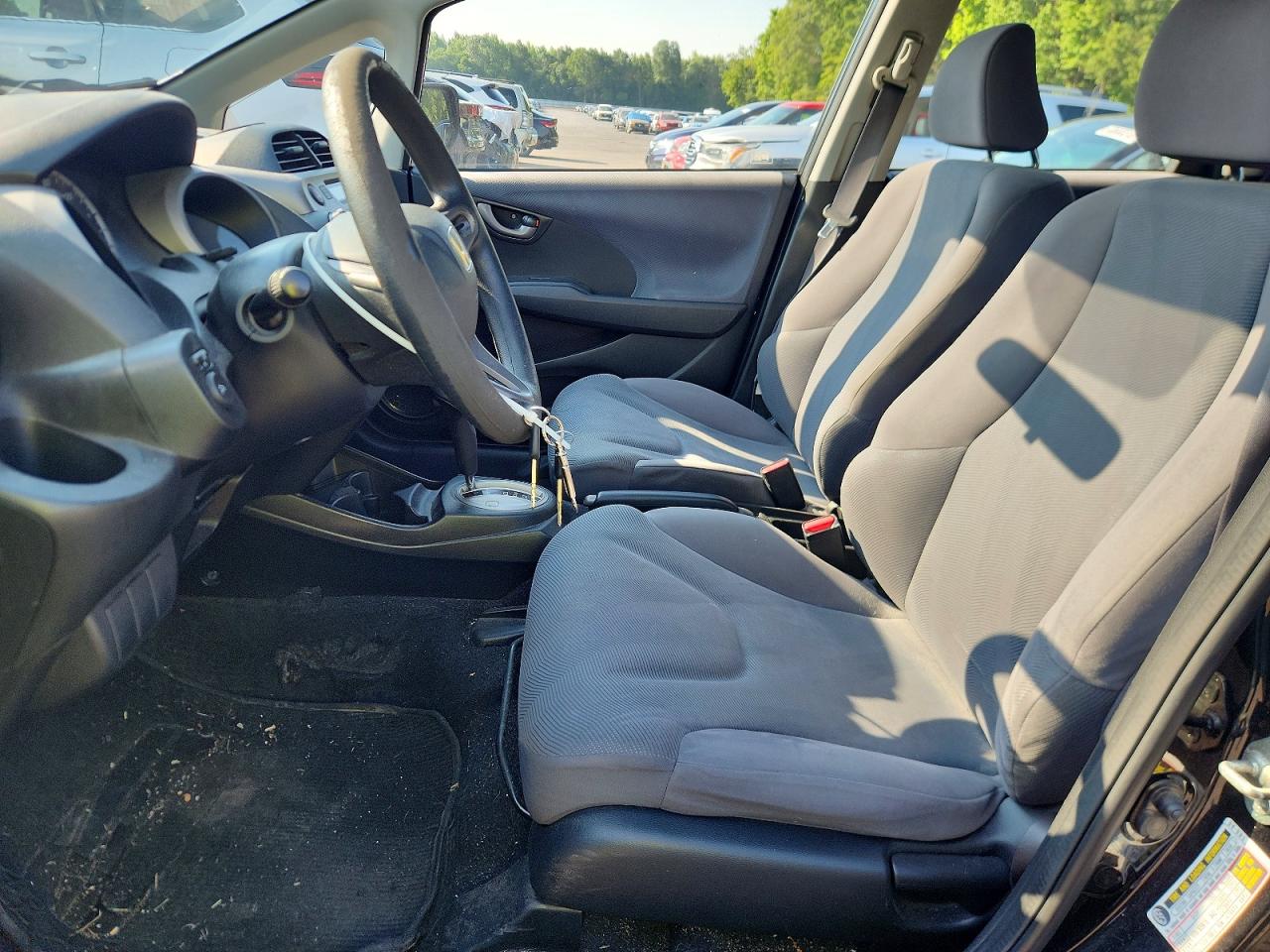 2009 Honda Fit Black vin: JHMGE88239C002016