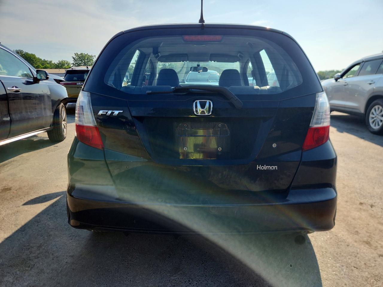 2009 Honda Fit Black vin: JHMGE88239C002016