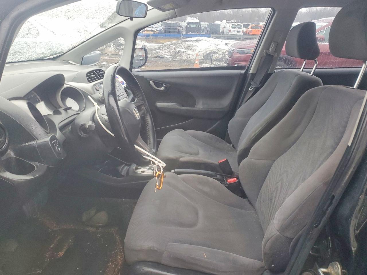 2009 Honda Fit Black vin: JHMGE88239S003530
