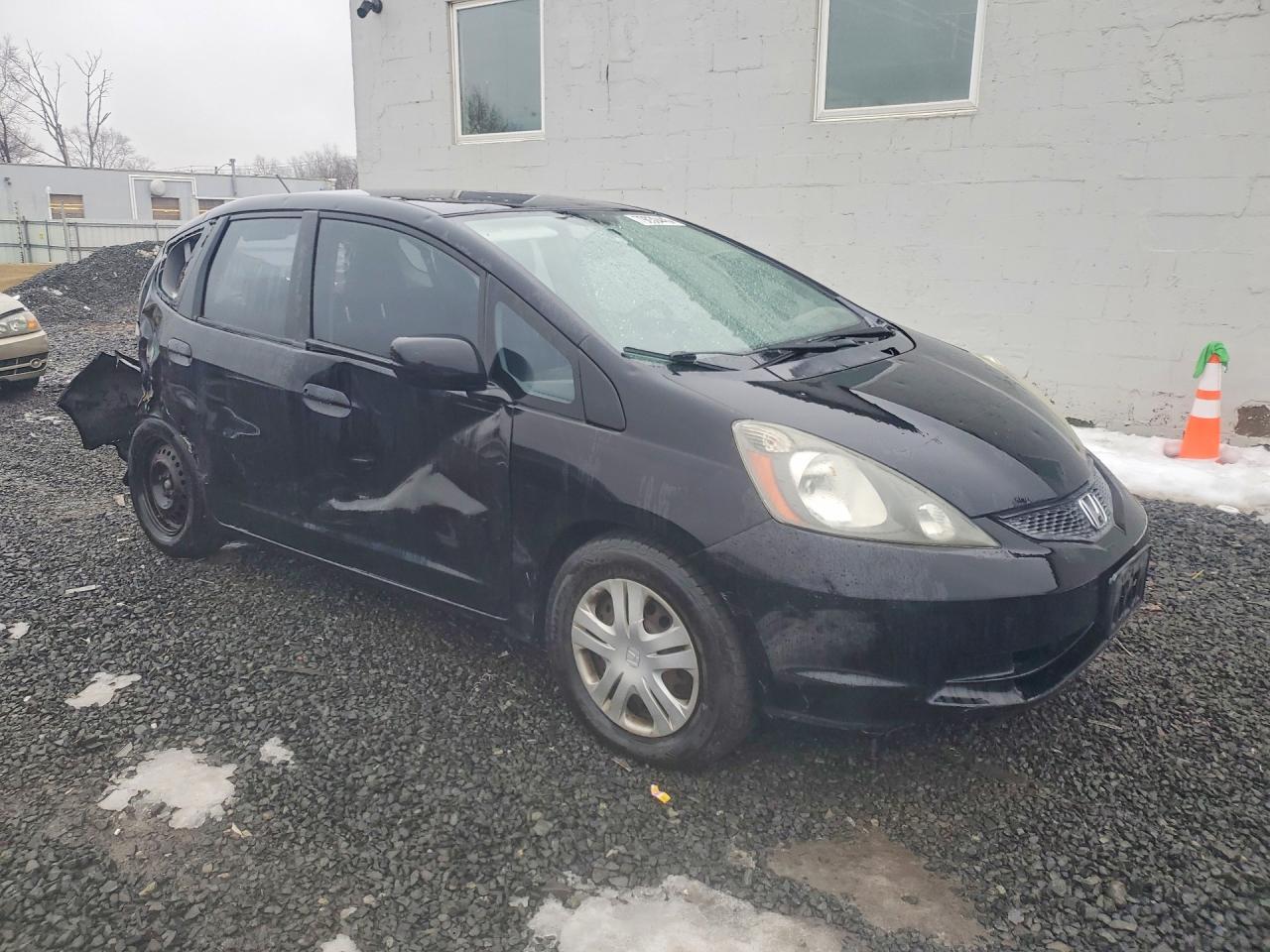 2009 Honda Fit Black vin: JHMGE88239S003530