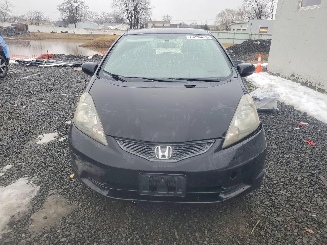 2009 Honda Fit Black vin: JHMGE88239S003530
