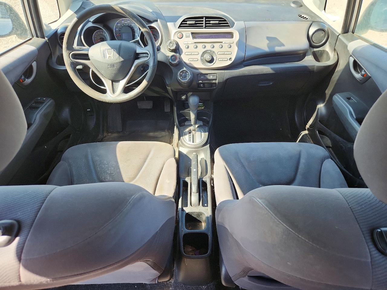 2009 Honda Fit Gray vin: JHMGE88239S070080