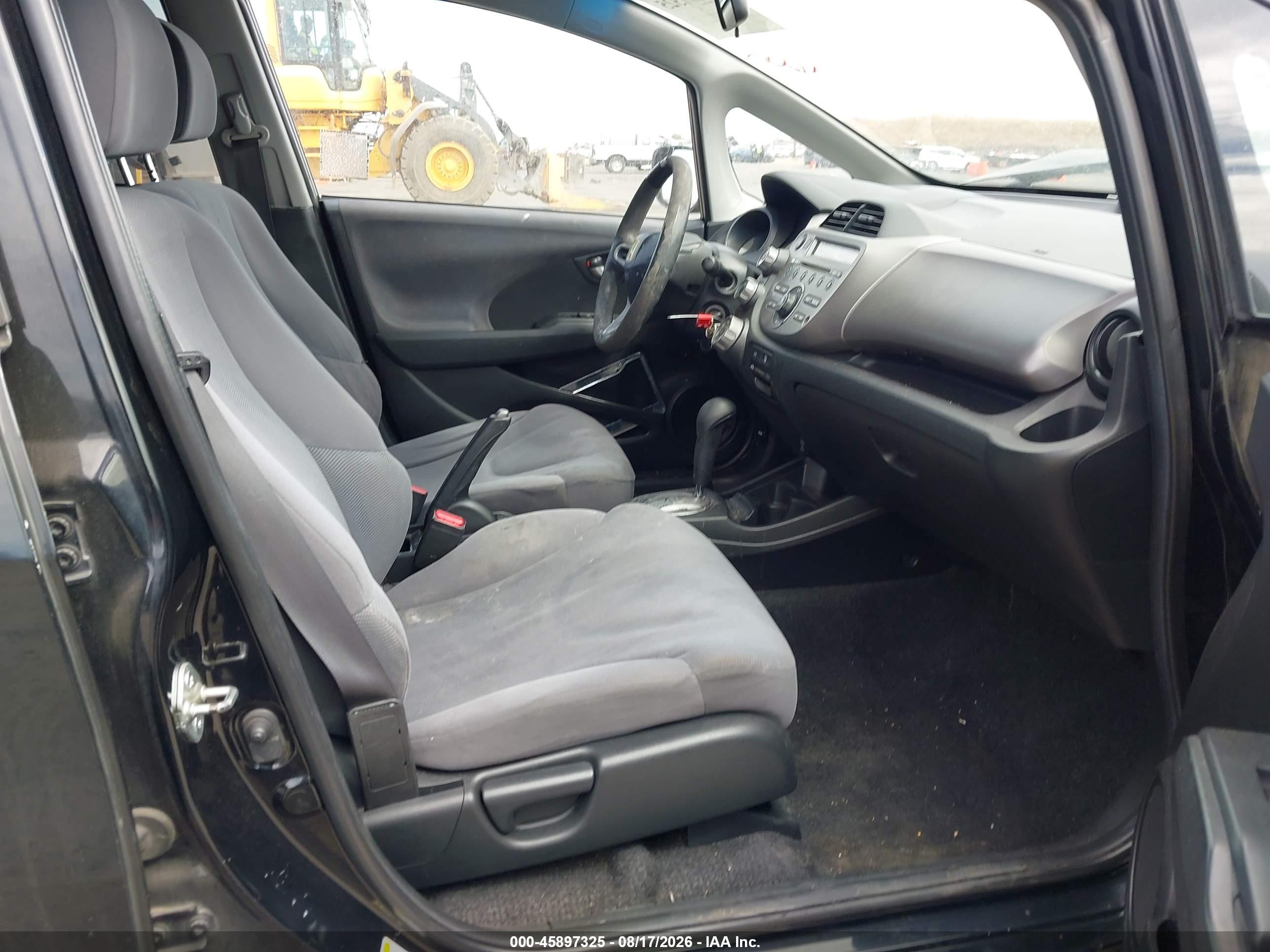 2009 Honda Fit   Black vin: JHMGE88249S058035