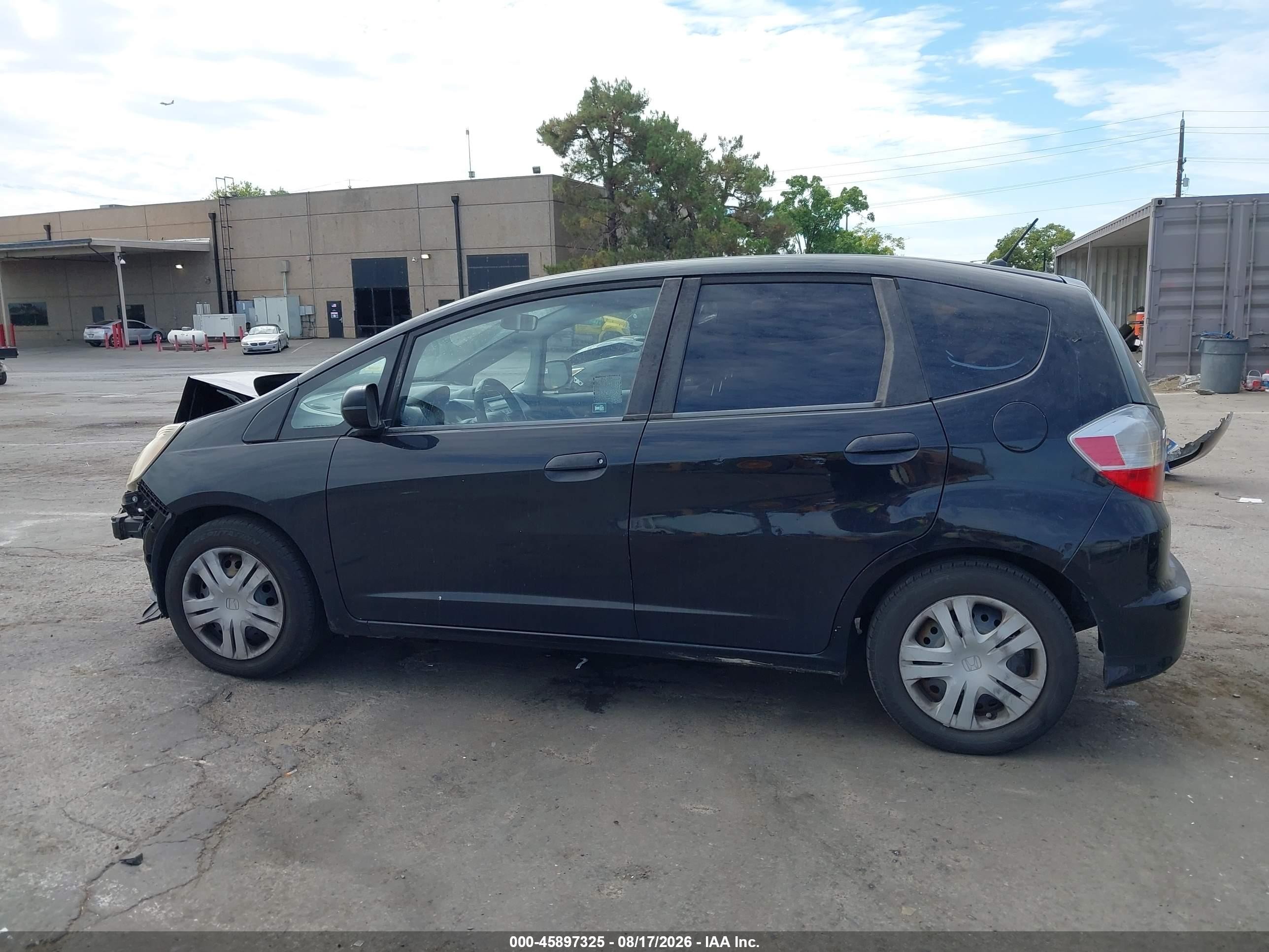 2009 Honda Fit   Black vin: JHMGE88249S058035